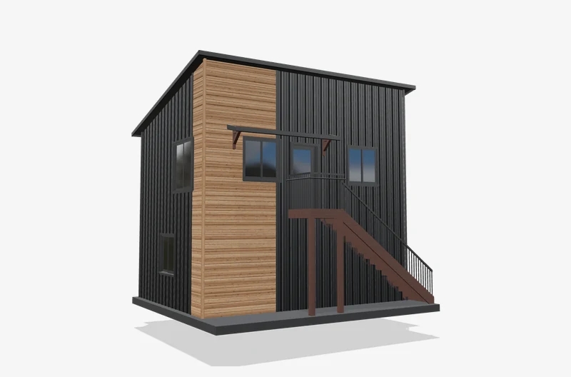 Getaway Mono Slope + Garage