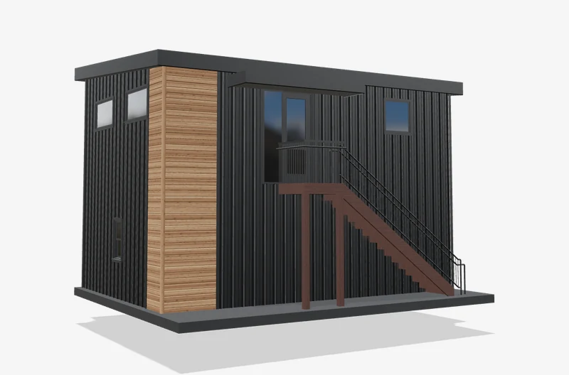 One Bedroom Mono Slope + Garage