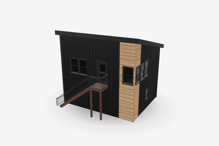 Adams Mono Slope + Garage