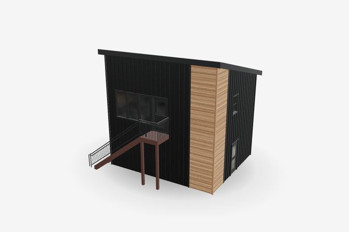 Lillie Mono Slope + Garage