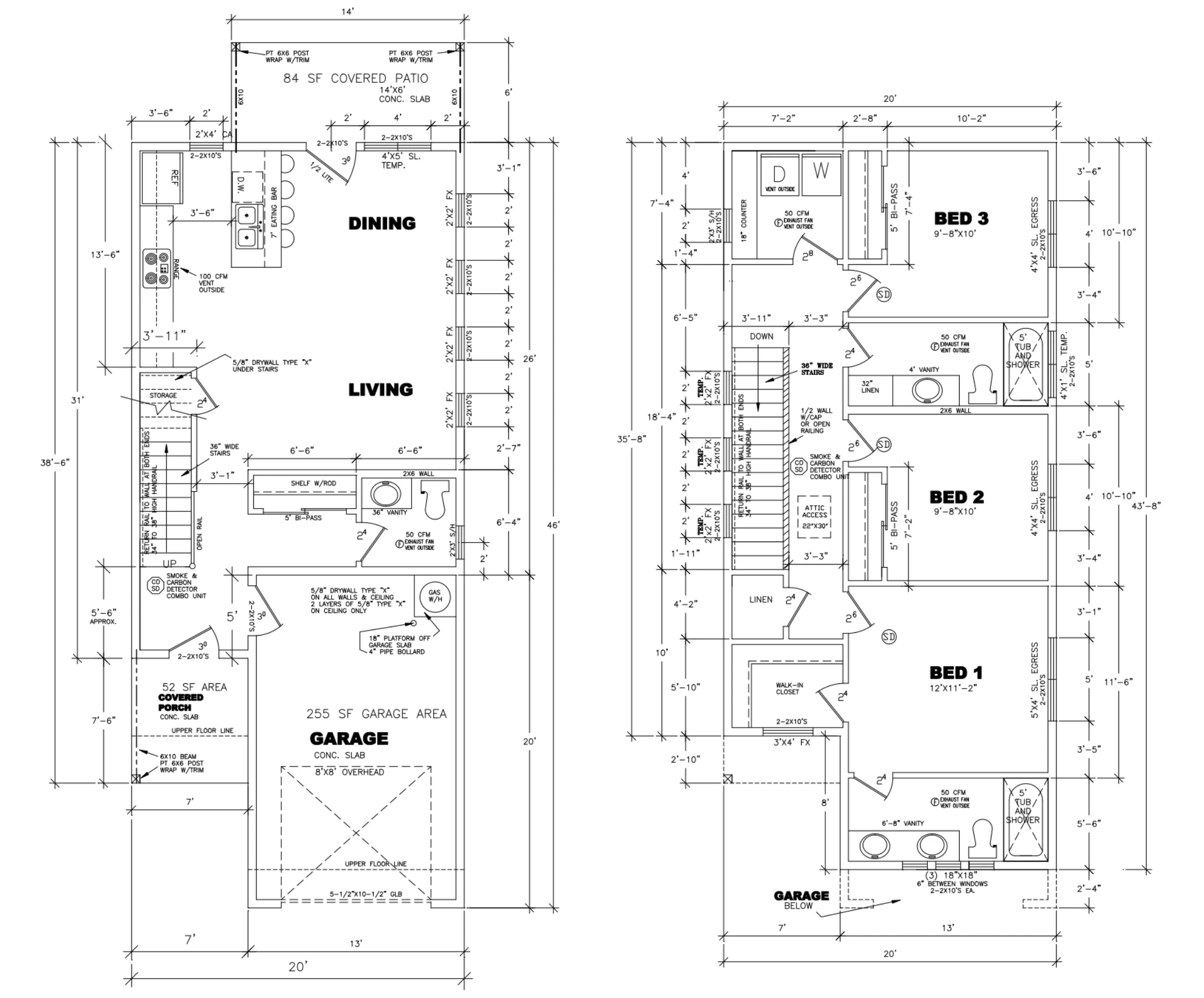 Family floor plan