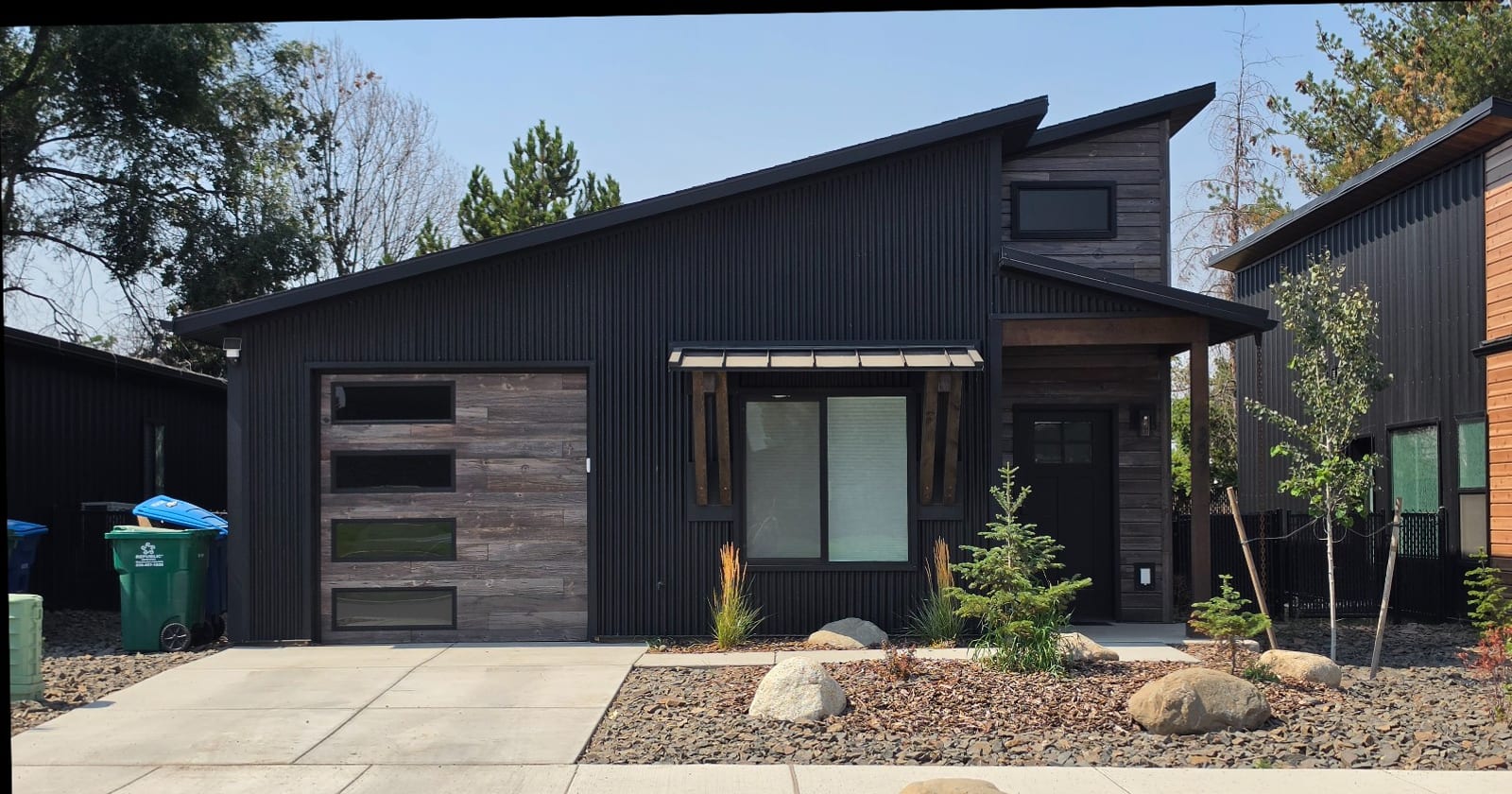 The 799 sq ft Cottage exterior, one of the most compact micro home kits Kit Culture builds
