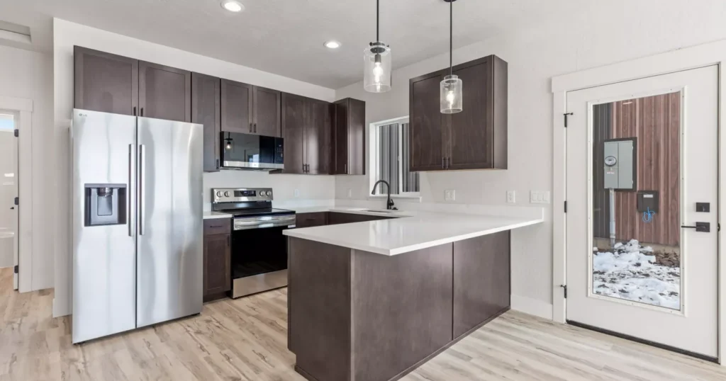 Modern Cottage kit home exterior in Idaho, an accessory dwelling unit for sale from Kit Culture