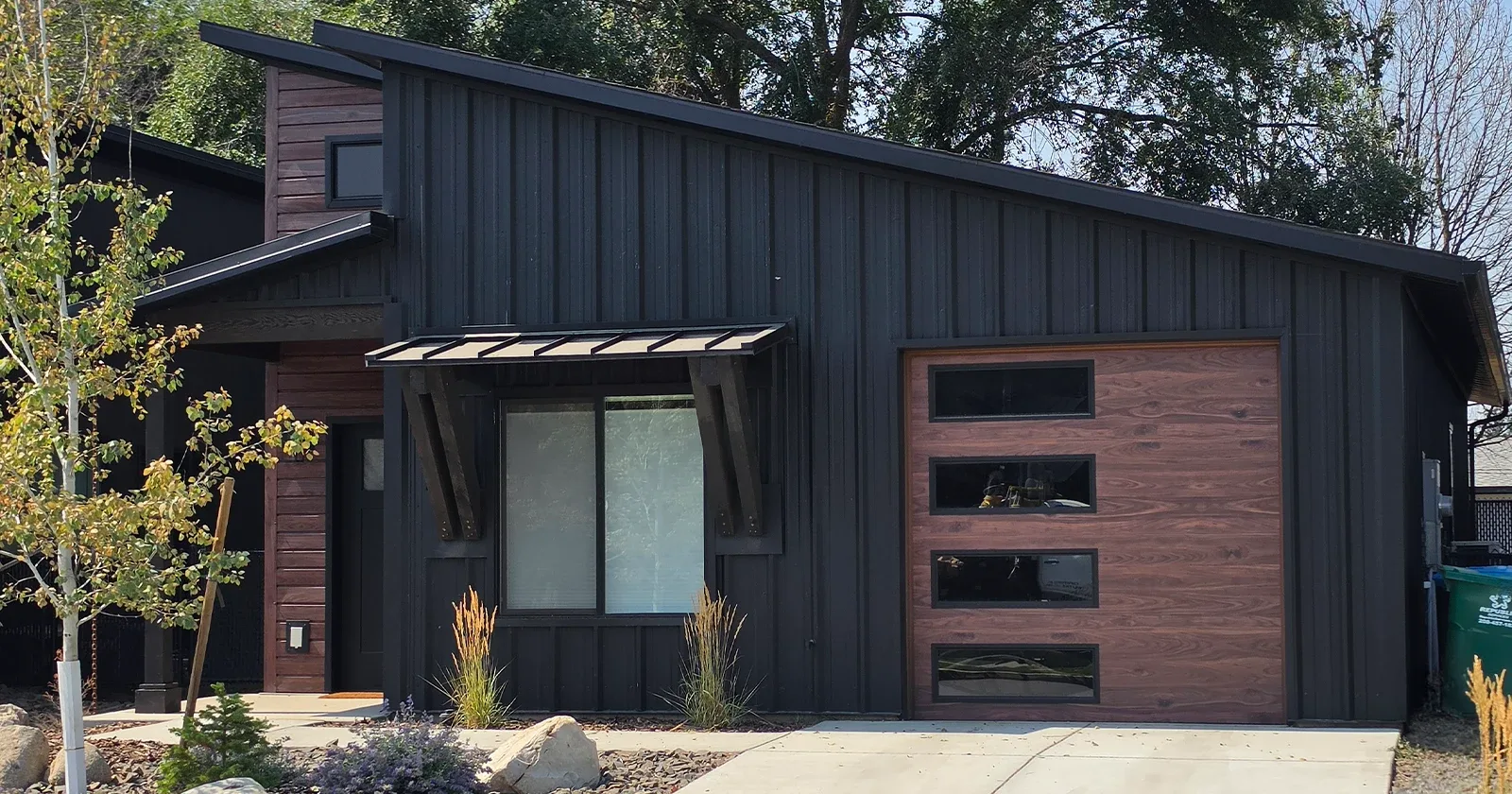 Kit Culture kit home used as an ADU in Spokane, Washington, the finished result of kit ADU construction